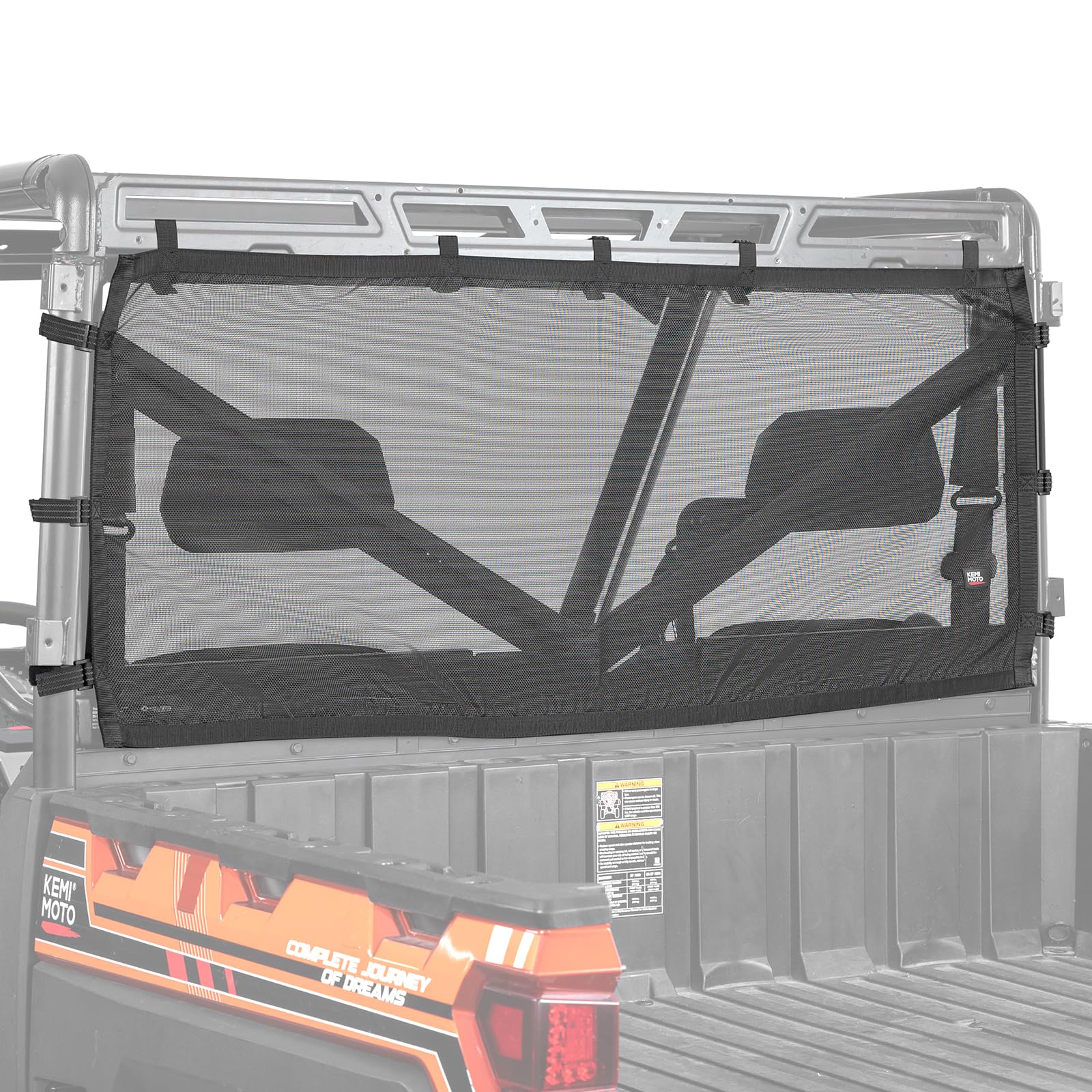 Amazon.com: KEMIMOTO UTV Sunshade Soft Rear Window Net Compatible